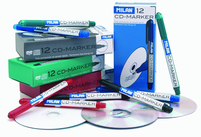 Marker pentru CD-uri Milan
